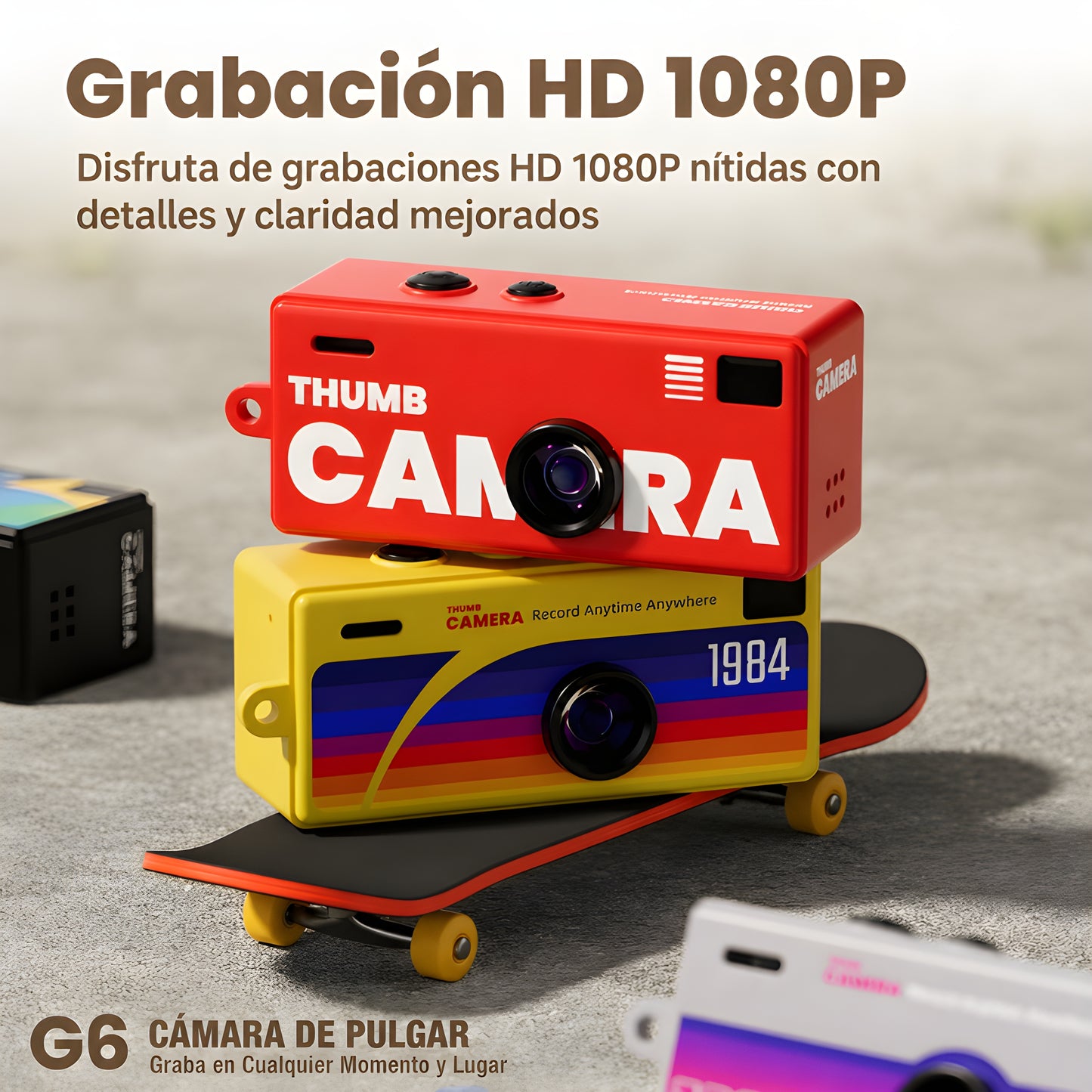 RetroSnap | Cámara Llavero Vintage
